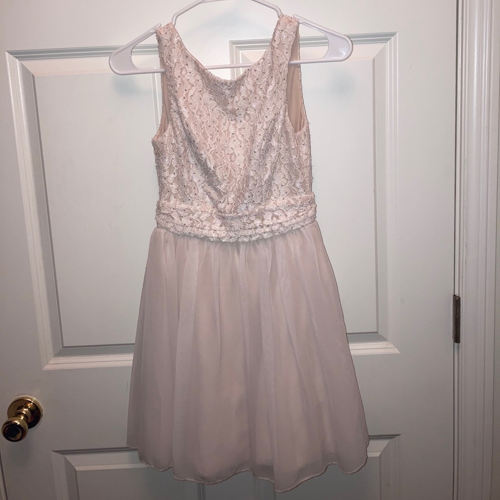 Blush Party Dress
